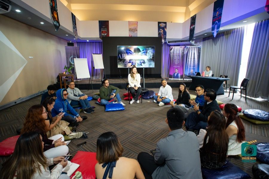 An executive team in a facilitated floor circle