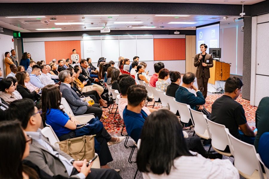 A full room at a SoulSync leadership talk at Microsoft Philippines